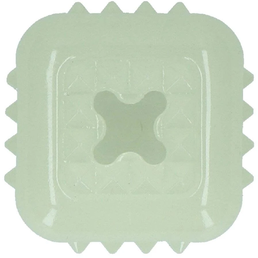2 Glow Ryškus kvadratinis 6.5cm – Šviečiantis skanėstų kubas šunims, patvarus švytintis dizainas
