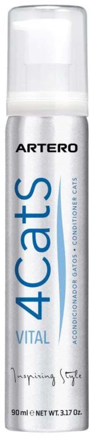 Artero 4Cats Vital kondicionierius 90 ml – Atstatanti drėgmės formulė ilgaplaukiams gyvūnams