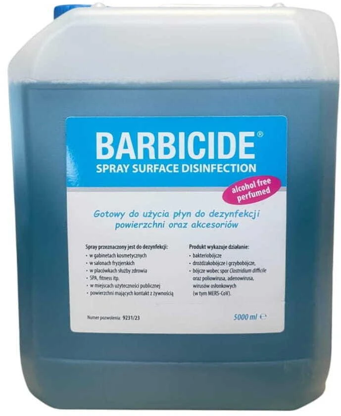 Activeshop Barbicidinis purškalas visų paviršių dezinfekavimui, kvapas - 5 l papildymas