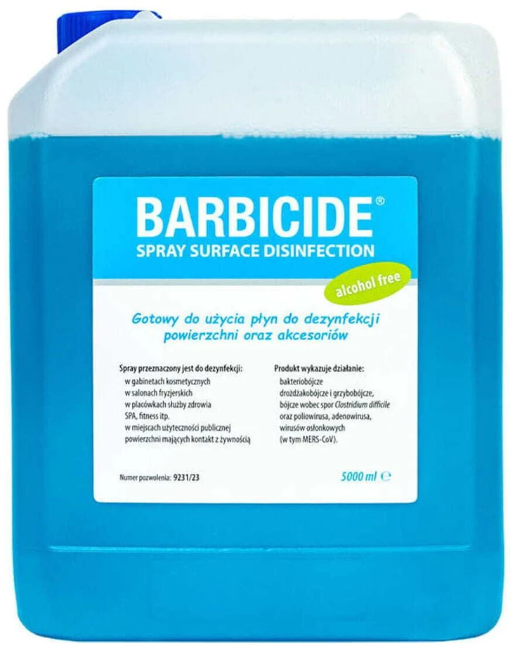 Activeshop Barbicidinis purškalas visų paviršių dezinfekavimui be kvapo - papildymas 5 l