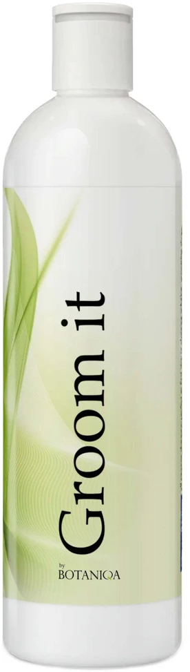 Botaniqa Groom It Šampūnas – Profesionalios valymo formulės, 473ml, švelnus pirmasis prausimo tirpalas