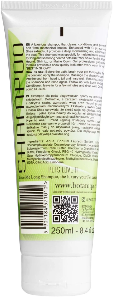 Botaniqa Love Me Long šampūnas, 250 ml