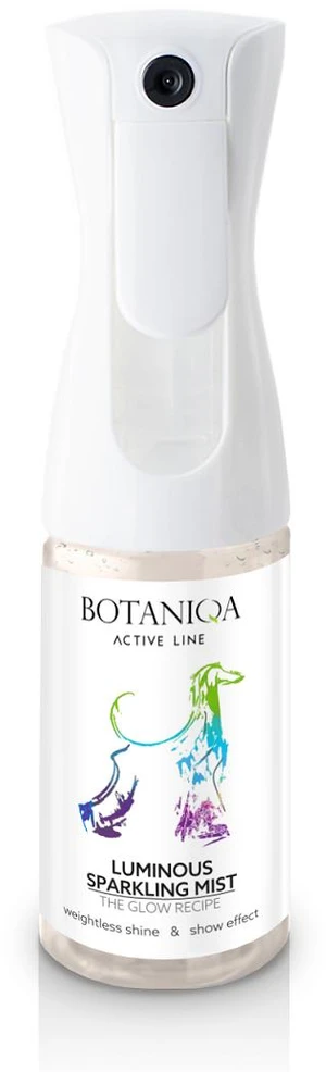 Botaniqa Luminous Sparkling Mist 185 ml – Intensyvios blizges antistatinis purškiklis su lengva fiksacija