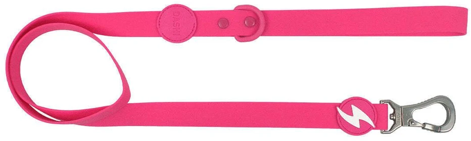 Dashi Colorflex Pavadėlis Rožinis 120cm – Vandeniui atspari Doshi urbaninė šuns pavadėlis, lanksti ir patvari konstrukcija