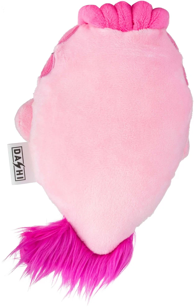 Dashi Fini Plush Squeaker Toy 20cm – Minkštas rožinis padaras, patvarus ir įtraukiantis