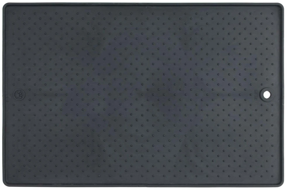 Dexas Grippmat silikoninė maitinimo kilimėlis, vidutinio dydžio 33x48cm – neslystantis, lengvai valomas, grafito spalvos