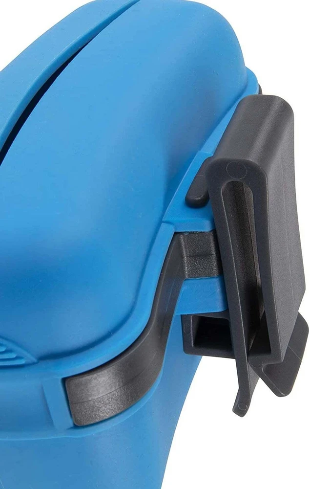 Dexas Pooch Pouch Silikoninis skanėstų laikiklis – Inovatyvus patogus dizainas, mėlynos spalvos