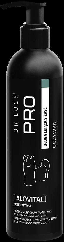 Dr. Lucy Pro AloVital kondicionierius – Stiprinamoji ir regeneruojanti formulė su alaviju ir vitaminais, 250ml