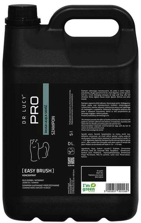 Dr. Lucy PRO Easy Šampūnas – 1L, Atpainantis ir minkštinantis ilgas, švelnias plaukus, švelni priežiūra