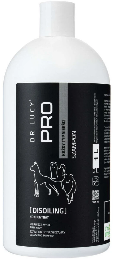 Dr. Lucy PRO Išvalantis riebalus šampūnas 500ml – Giliai valo, greitai veikianti formulė
