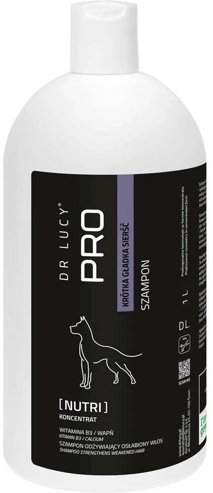 Dr. Lucy PRO Nutri Keratolytinis šampūnas – maitinanti ir stiprinanti formulė, 250ml