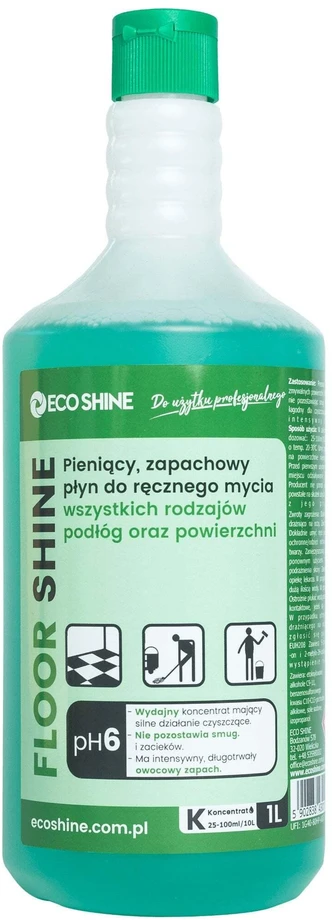Eco Shine grindų blizgiklis su kvapu – 1L Galingas valymas ir gaivus aromatas