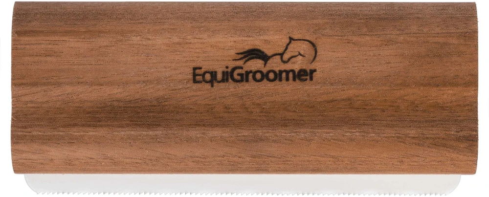 Equigroomer EasyGroomer 5 colių mažasis kirpimo šukos – raudonos, tikslus pavilko valiklis, lengvas dizainas