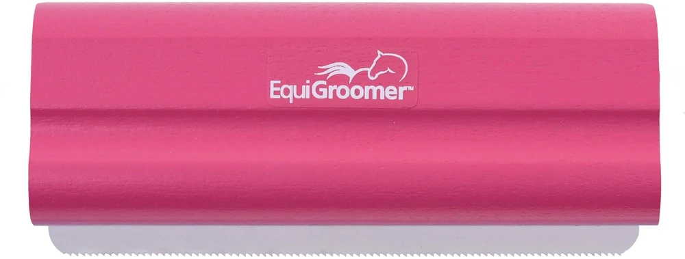 Equigroomer EasyGroomer 5 colių mažasis kirpimo šukos – raudonos, tikslus pavilko valiklis, lengvas dizainas