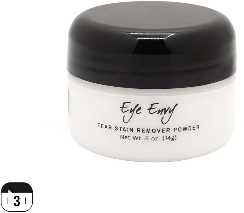 Eye Envy 3-žingsnių rinkinys ašarų dėmėms šalinti šunims – pilnavertis spalvos pakitimų šalinimo sprendimas, švelni formulė