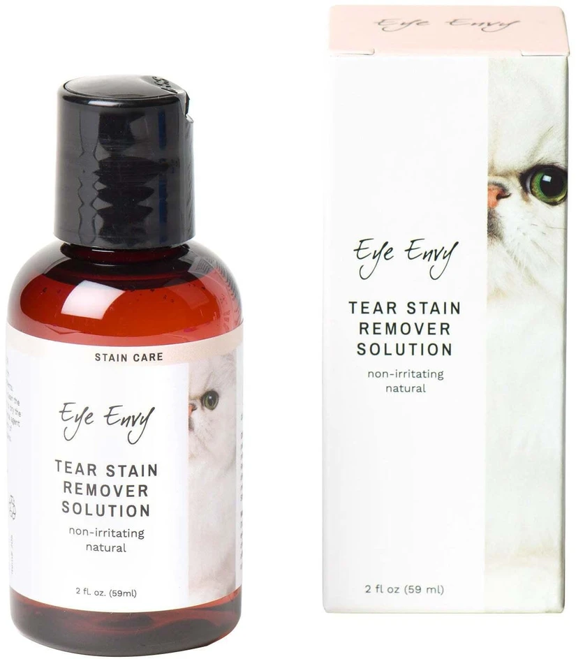 Eye Envy skystis ašarų dėmėms šalinti katėms – švelni dėmių šalinimo formulė, 59 ml buteliukas