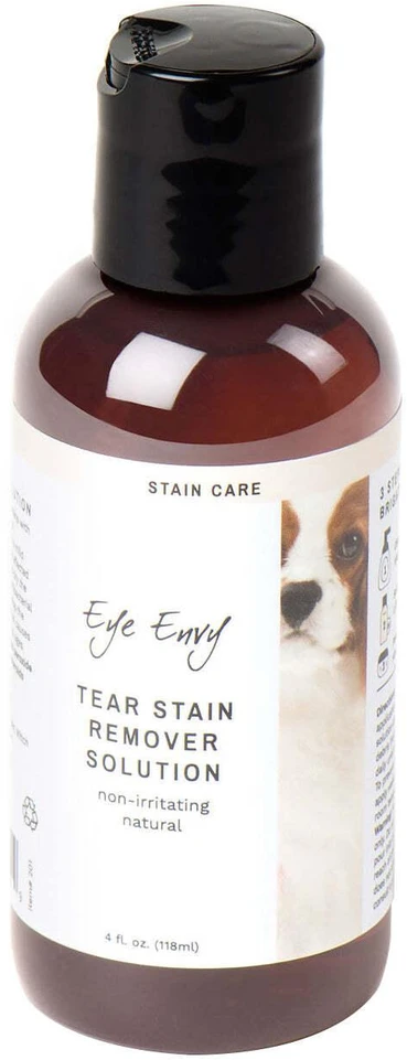 Eye Envy skystis ašarų dėmėms šalinti šunims – švelni dėmių šalinimo formulė, 118 ml buteliukas