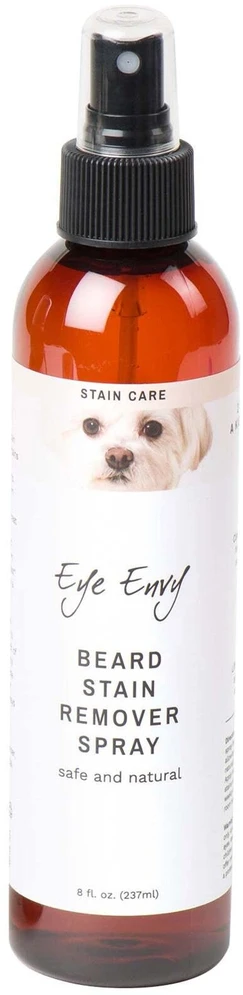 Eye Envy Barzdos dėmių valiklis purškiklis – Greitai veikianti formulė, pašalina spalvos pakitimą, 237 ml