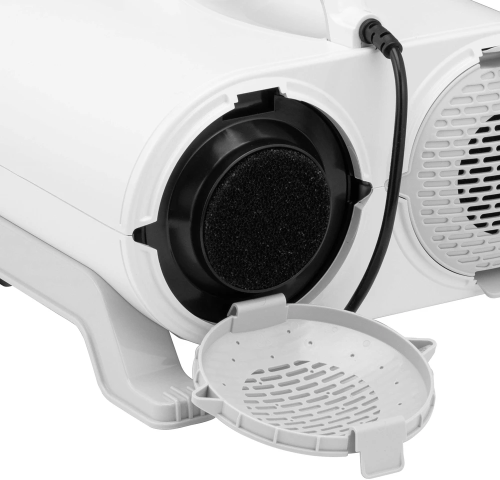 Galingas Shernbao Typhoon Baltas 3000W dviejų variklių stacionarus džiovintuvas - 150 L