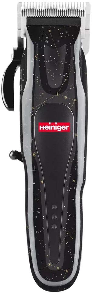 Heiniger Tauro belaidė plaukų kirpimo mašinėlė – Reguliuojamas ašmenų ilgis 0,3–1,4 mm su keliais antgaliais
