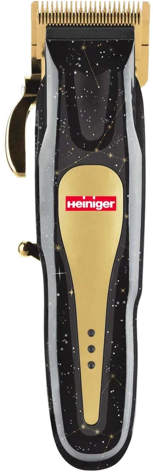 Heiniger Tauro Gold Plaukų kirpimo mašinėlė – belaidis reguliuojamas kirpimo įrankis su priedais, 0,3–1,4 mm tikslumas