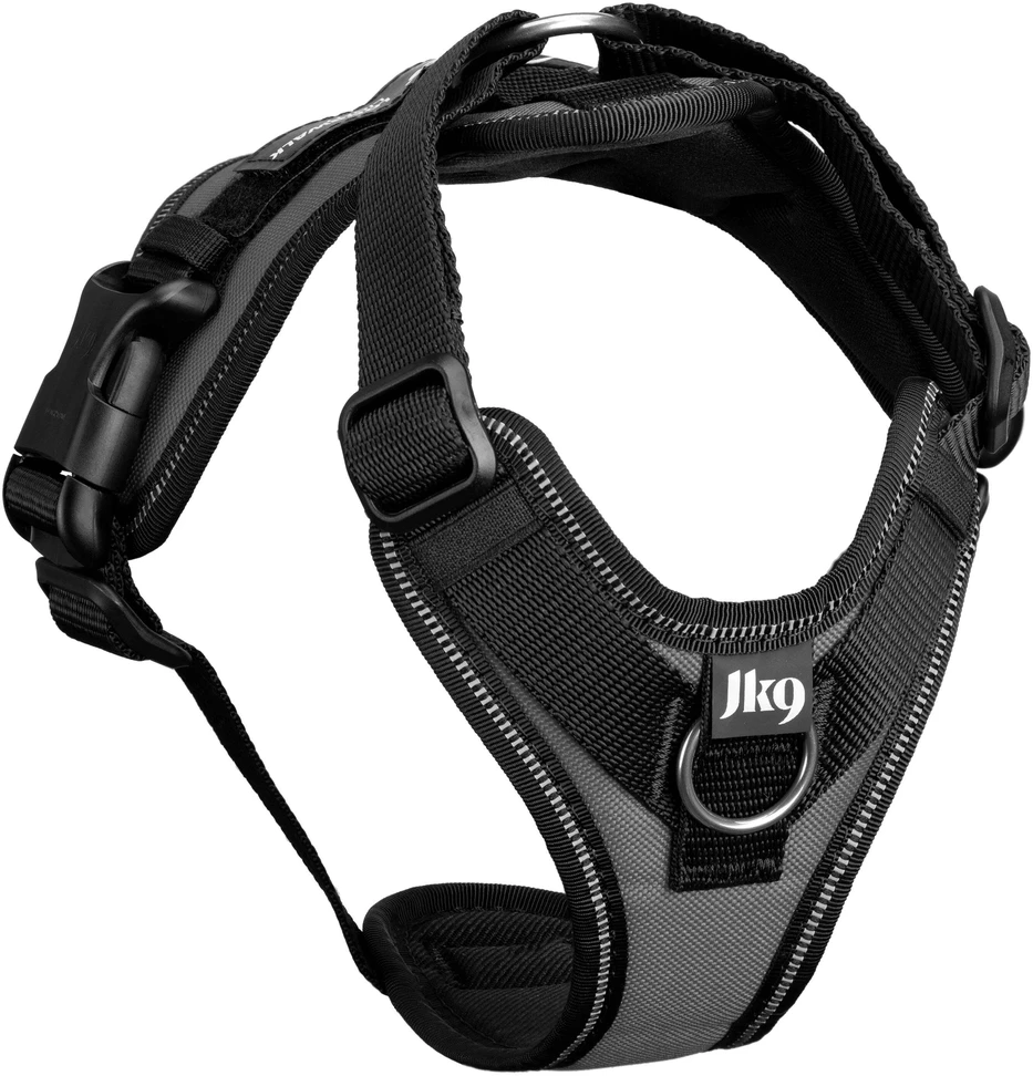 Julius-K9 IDC Longwalk Light Antracito – Lengvas trekingo dizainas su GPS kišenėle, XS Pilkas