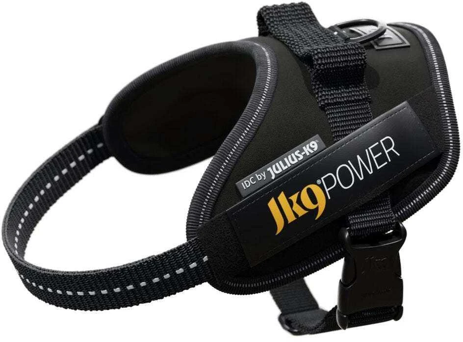 Julius-K9 IDC pakabinamas diržas juodas – Premium reguliuojamas diržas, patvarus dizainas, 4 dydis