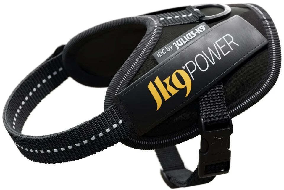 Julius-K9 IDC pakabinamas diržas juodas – Premium reguliuojamas diržas, patvarus dizainas, 4 dydis