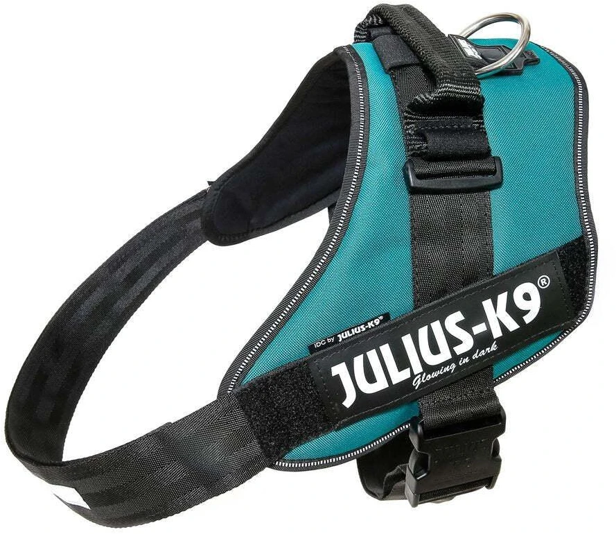 Julius-K9 IDC Powerharness Petrol Žalias – Aukščiausios kokybės jūros žalumo pakinktai, 4 dydžio