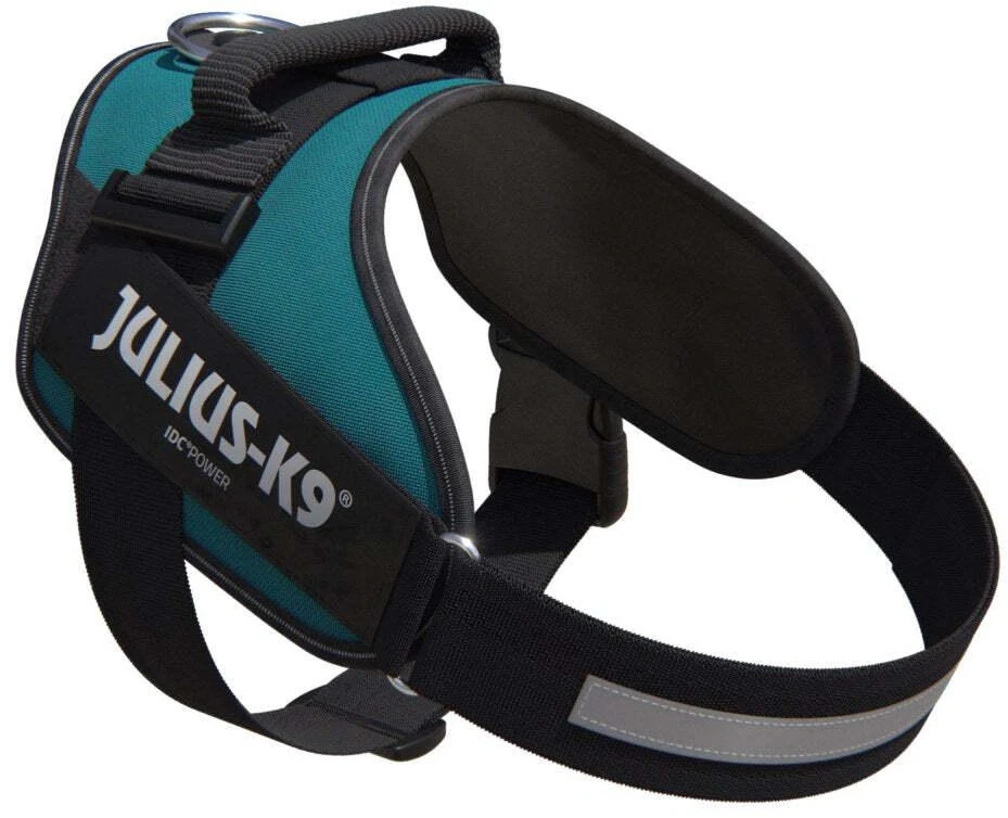 Julius-K9 IDC Powerharness Petrol Žalias – Aukščiausios kokybės jūros žalumo pakinktai, 4 dydžio