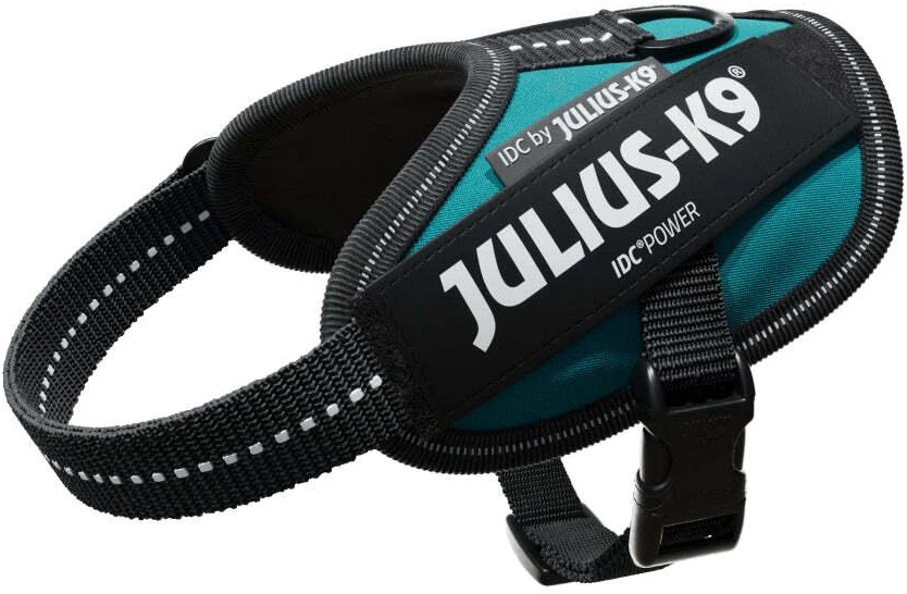Julius-K9 IDC Powerharness Petrol Žalias – Aukščiausios kokybės jūros žalumo pakinktai, 4 dydžio