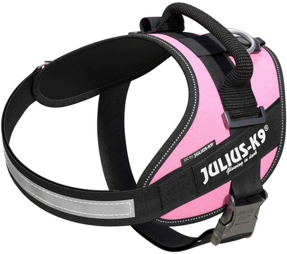 Julius-K9 IDC Powerharness Rožinė – Reguliuojamas Aukštos Kokybės Pakinktas, Dydis Baby 2