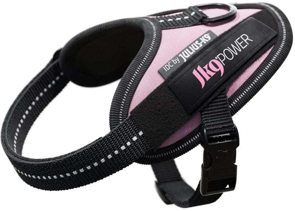 Julius-K9 IDC Powerharness Rožinė – Reguliuojamas Aukštos Kokybės Pakinktas, Dydis Baby 2