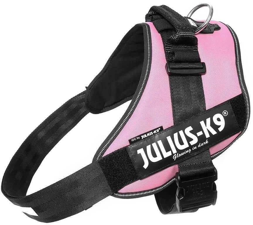 Julius-K9 IDC Powerharness Rožinė – Reguliuojamas Aukštos Kokybės Pakinktas, Dydis Baby 2