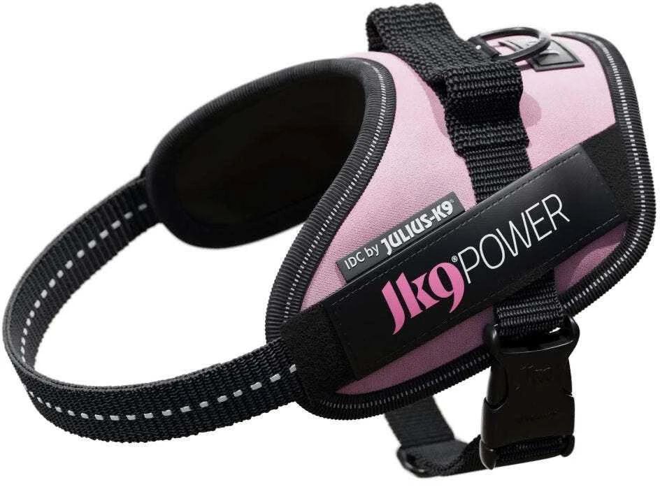 Julius-K9 IDC Powerharness Rožinė – Reguliuojamas Aukštos Kokybės Pakinktas, Dydis Baby 2