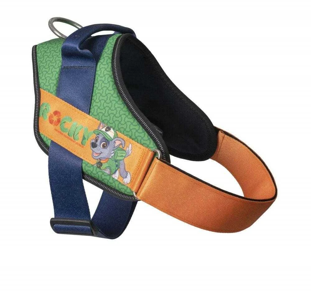 Julius-K9 Paw Patrol Rocky šunų antkaklis – XL dydžio, reguliuojamas, patvarus dizainas