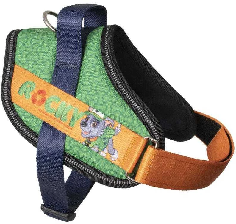 Julius-K9 Paw Patrol Rocky šunų antkaklis – XL dydžio, reguliuojamas, patvarus dizainas