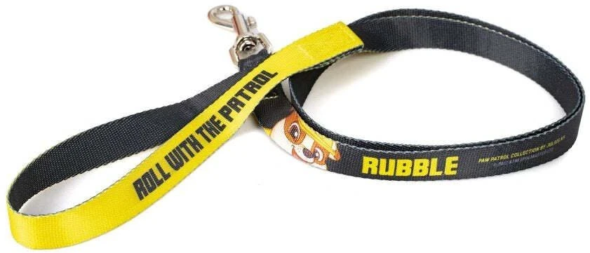 Julius-K9 Paw Patrol Rubble Pavadėlis – Patvarus Šuns Pavadėlis su Žaismingu Veikėjo Dizainu
