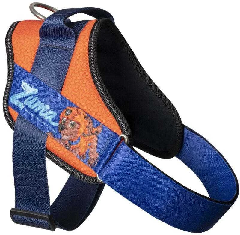 Julius-K9 Paw Patrol Zuma šunų antkaklis – Reguliuojamas S dydis, patvarus oficialus dizainas