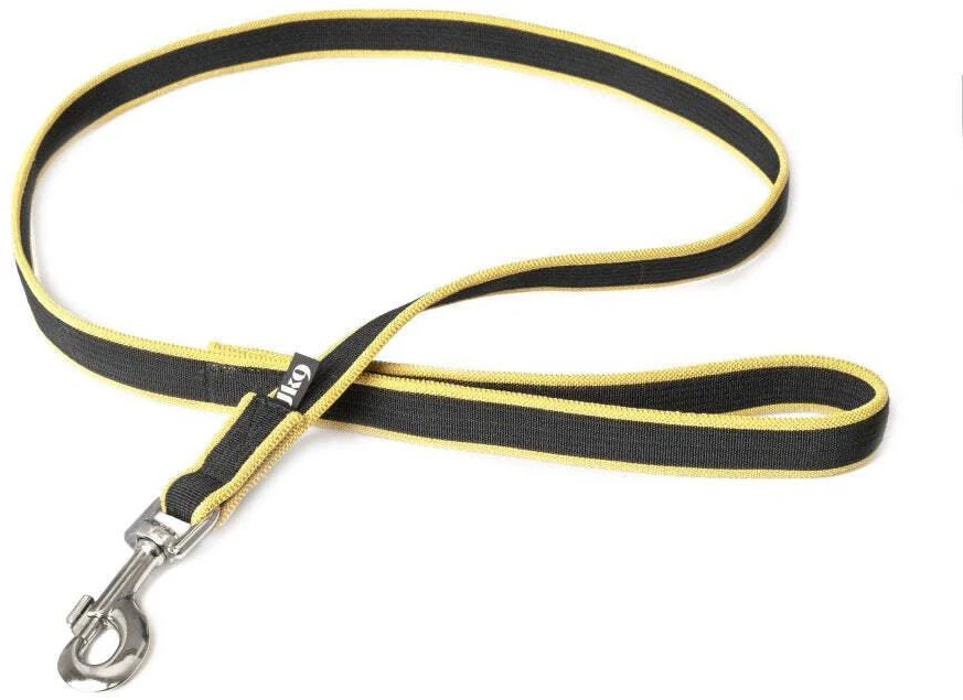 Julius-K9 Premium bėgiojimo pavadėlis 1,3m – tampri raudona pavadėlė su amortizacija