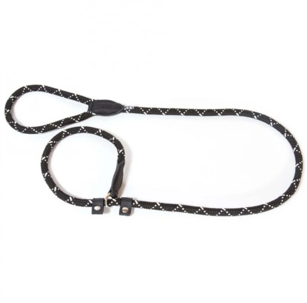 Julius-K9 Retriever Pavada su stabdžiu – 2in1 reguliuojama sagtis pavadai ir antkakliui, 120cm x 12mm