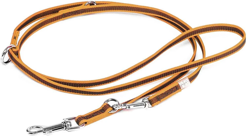Julius K9 Spalvos & Pilkos Supergrip Pavadėlis – Nuimamas neslystantis rankena, 1,4x220cm, juoda