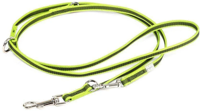Julius K9 Spalvos & Pilkos Supergrip Pavadėlis – Nuimamas neslystantis rankena, 1,4x220cm, juoda
