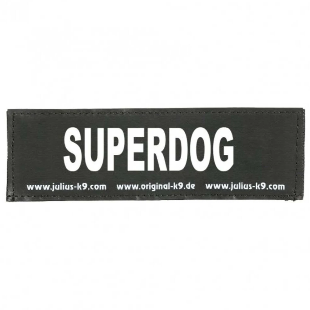 Julius-K9 Superdog Patch Set – Tvirtas Velcro priedas, 2 vnt. skirti Julius diržams