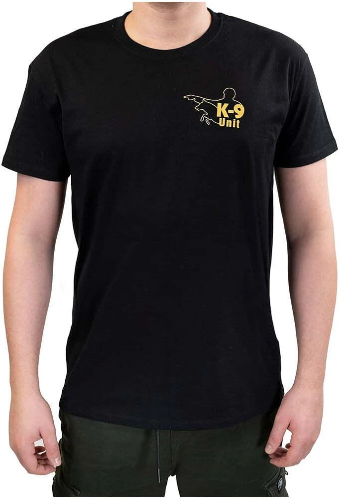 Julius-K9 T-Shirt Unit Juodas &ndash; Medvilninė trenerio maikutė, patogi, vidutinio dydžio