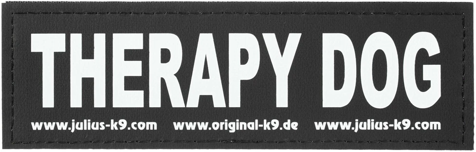Julius-K9 Terapijos šunų lopšelių rinkinys – didelės Velcro juostelės, 2 vnt., suderinamos su pavadėliais