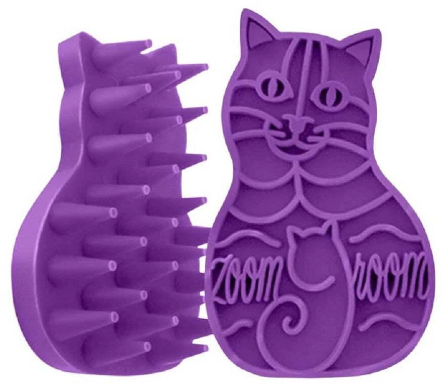 KONG Cat ZoomGroom guminis šepetys katėms