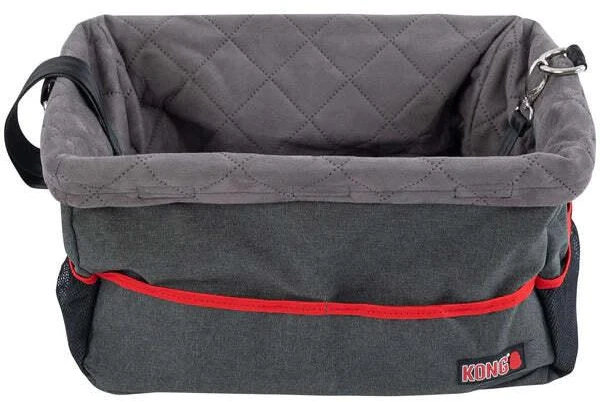 KONG Travel Secure Booster Seat – Paaukštinta automobilinė kėdutė, 40x30x20cm, tinka iki 12kg