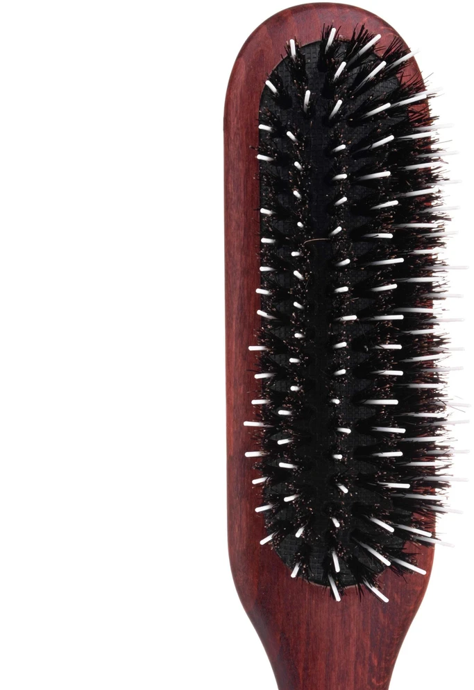Maxi Pin Siauram pailgamiam šepetėliui – natūralūs šeriai ir nailono mišinys