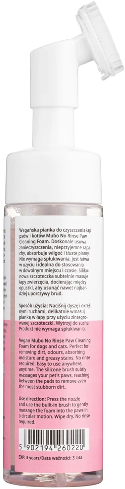 Mubo Nekondicionierius Putos Kanopoms Avietinės 200ml – Greitai valo, švelnaus aviečių kvapo